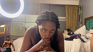 two throat goats battle in sloppy dick sucking contest judged by boyfriends