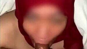Big Cock Slams Tight Indonesian Hijab Pussy
