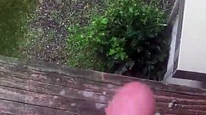 Outdoor Cum Jerk Off Solo Explosion