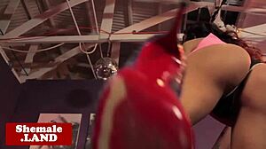 Tgirl, your tan lines and heels make me want to bareback assfuck you hard!