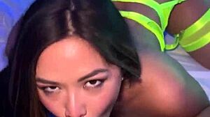 Scarlett Alexis moans from juicy dick pounding