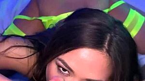 Scarlett Alexis moans from juicy dick pounding