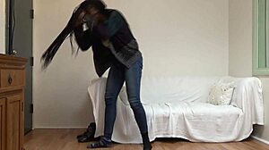 raven may gags deepthroats bbc in hardcore pov casting interview