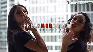 Camila Cortez And Sarah Lace Twerk Big Asses