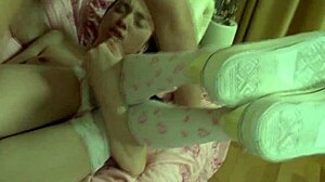 Brunette Teen Beauty Rides Monster Cock In Fishnets And Heels