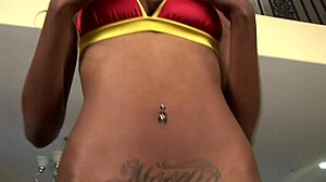 Black slut loves cunnilingus then drinks my hot cum.