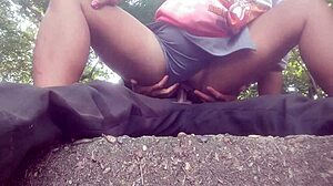 Friends Creampie Rough Sex Camping Unnoticed
