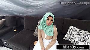 I'm barely legal muslim teen learning bjs dirty talk and black cock rides