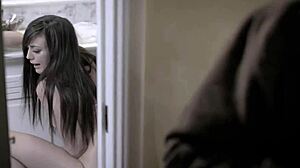 Stepbro finally pops stepsis petite anal virginity first time.