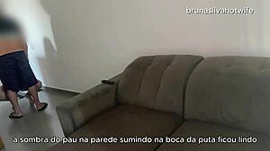 Married woman assfucked hard while husband works - bruna silva hotwife