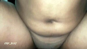 curvy horny south indian coed strips tits in homemade bedroom romp