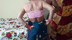 indian bhabhi pisses creamy pussy during married bedroom sex
