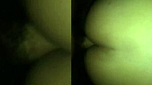 shattering her hairy pussy and ass to mouth in partner's house