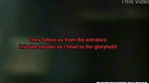 helenaprice's gloryhole cuckold date swallows interracial cum behind the scenes