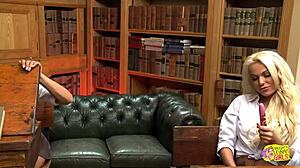 why do uniformed lesbians lick clits on desks?