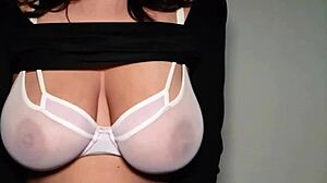 AveryMilkyway's Huge Natural Tits Bounce Wild In Amateur Slow-Mo Compilation