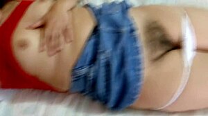 Beautiful Stepmom Flashes Big Hairy Pussy While I Masturbate to Cum Hard!