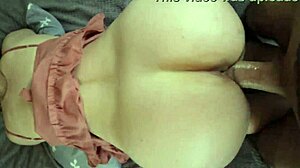 Sexy Homemade Wife's Huge Tits And Big Ass Shake Before Husband's Creampie Cum In Pussy