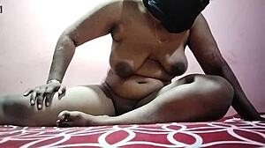 desi girlfriend's curvy tits and pussy get pounded hard first time