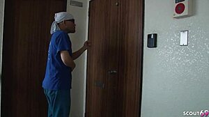 Skinny Japanese Wife's Shower Creampie Cheats Next Door!