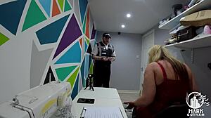 maisie lewis plays the shoplifting slut begging for punishment in pov