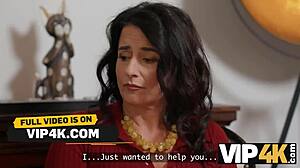 Vip4k. Squid-Filled Creampie Floods Czech Cougar's Shaved Pussy