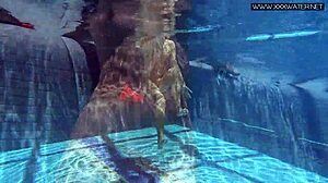 Very Hot Russian Teen Mary Kalisy Poses Nude By Pool In Bikini