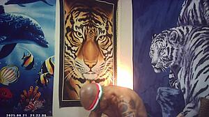 Maxxx Loadz pounds hot Asian pussy backstage at porn shoot.