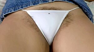 Beautiful Stepmom Flashes Big Hairy Pussy While I Masturbate to Cum Hard!