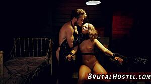 Teen Flashes Tits, Endures Fart Bondage Domination!
