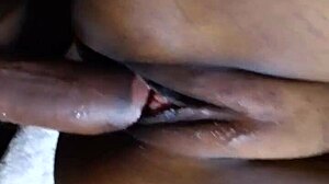 Petite Babe Split Open Doggy-Style by Monster BBC Creampie