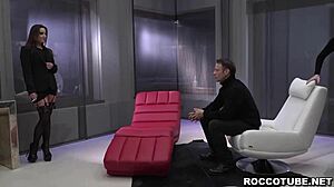 petite brunette teen gags on cock in hardcore blowjob frenzy