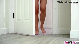 stepsister renee rose shares her tight body with stepbro for hard fucking!