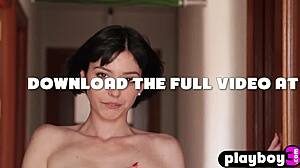 hey check out sophia that short-haired milf posing naked and looking stunning
