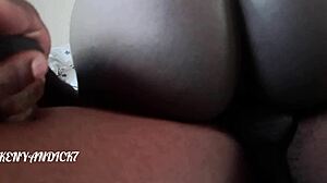 ebony mommy milf rides my big black cock creampie tight pussy