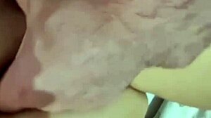 Chubby Wife's Wet Pussy Dripping in Homemade Cowgirl Creampie!