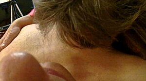 i catch granny carmen eyeing that cock like her favorite treat