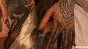 big tits safada tayna crispim fucks tattoo studio owner