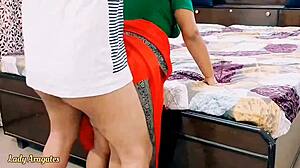 desi stepsis rides stepbro cowgirl in hotel hardcore