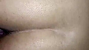 Indian wife screams as huge cock fucks her ass first time!