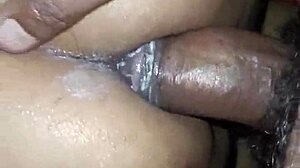 Indian wife screams as huge cock fucks her ass first time!