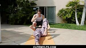 thick milf richelle ryan pounds stepson in rough backyard sex