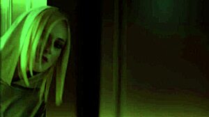 Petite 18+ lesbians tongue each others wet pussies hungry