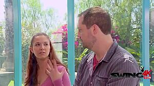 Swingers Couple Fucks New Partners In Wild All-Night Orgy Party