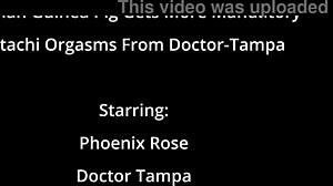 phoenix rose squirms as doctor forces hitachi orgasms backstage in tampa