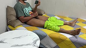 stepmom tempts porn-addicted stepson with real wet pussy ride