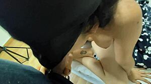 Mom of Best Friend Devours My Cock Eagerly