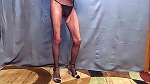 Busy-Bottom's Fishnet Heels HD Fuck Frenzy!