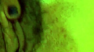 Feel how wet my pussy gets from fingering it deep?