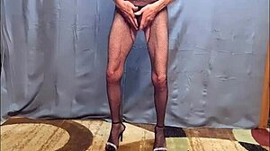 Busy-Bottom's Fishnet Heels HD Fuck Frenzy!